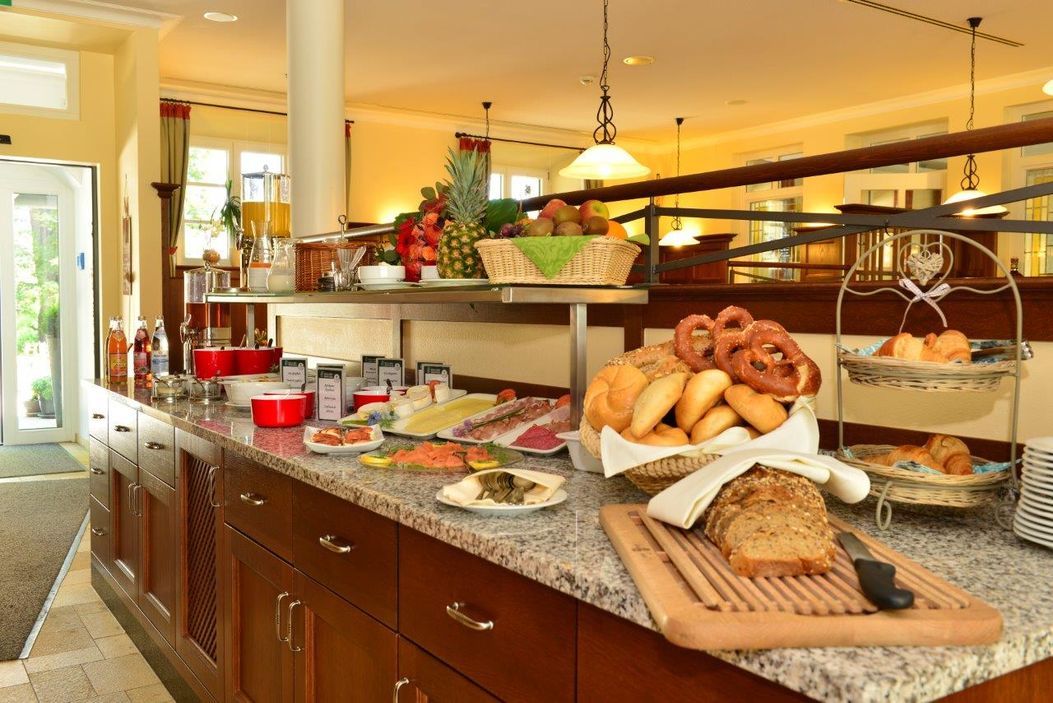 Frühstücksbuffet im Brauereigasthof