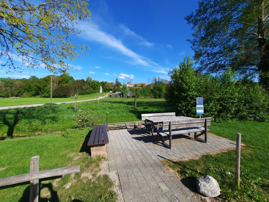 Rastplatz am Kneippbecken Mohrenhausen