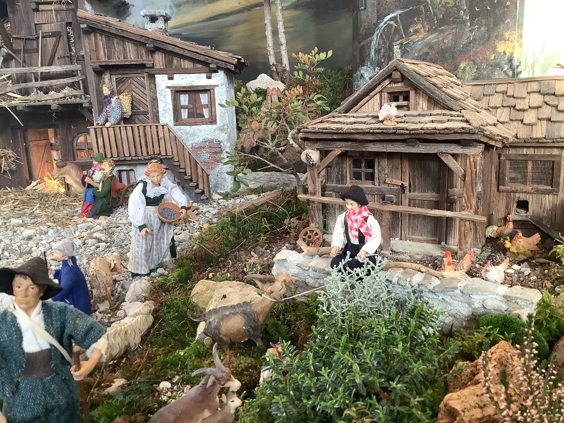 Krippenschau in Taiting