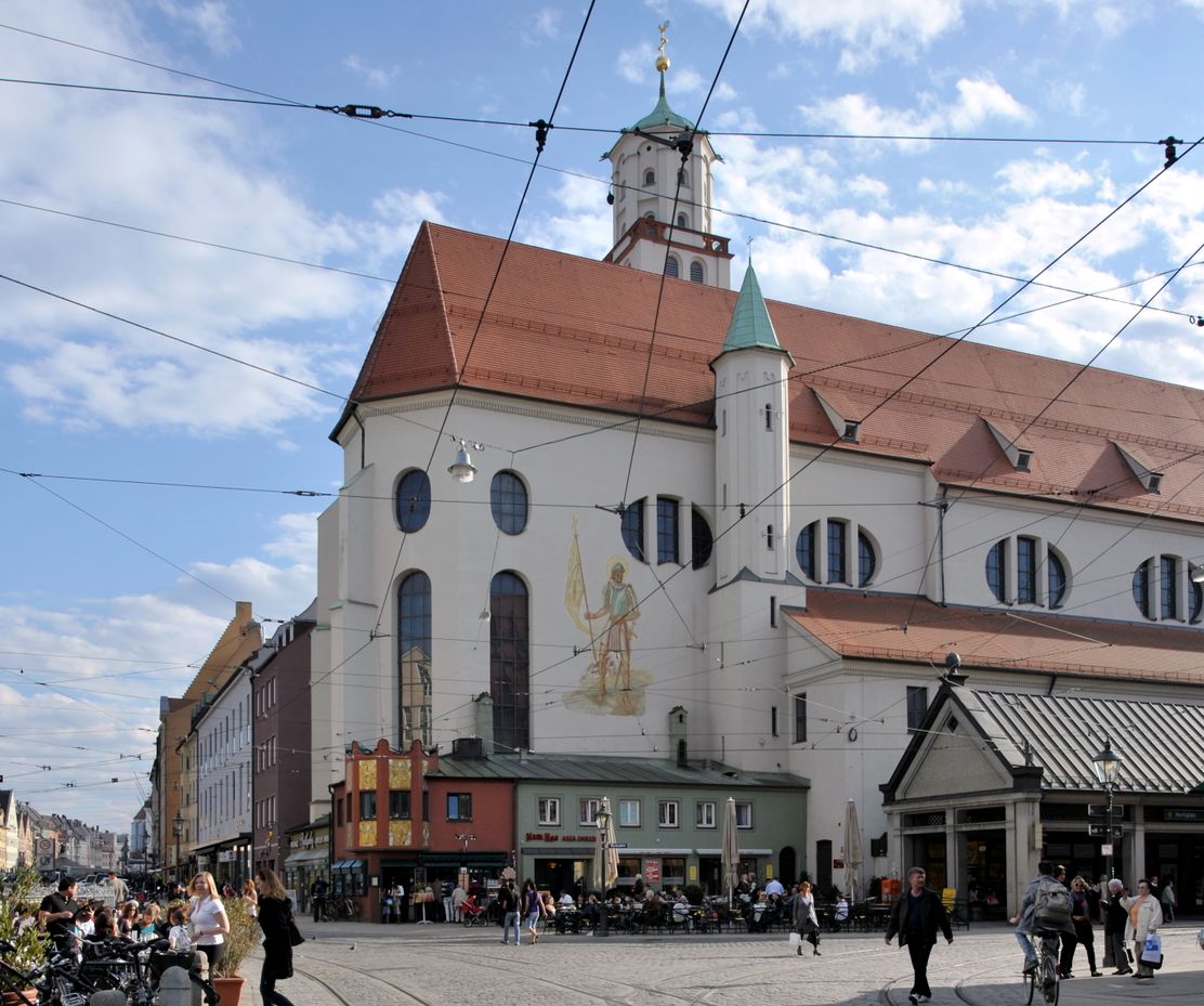 Moritzkirche an der Maximilianstrasse