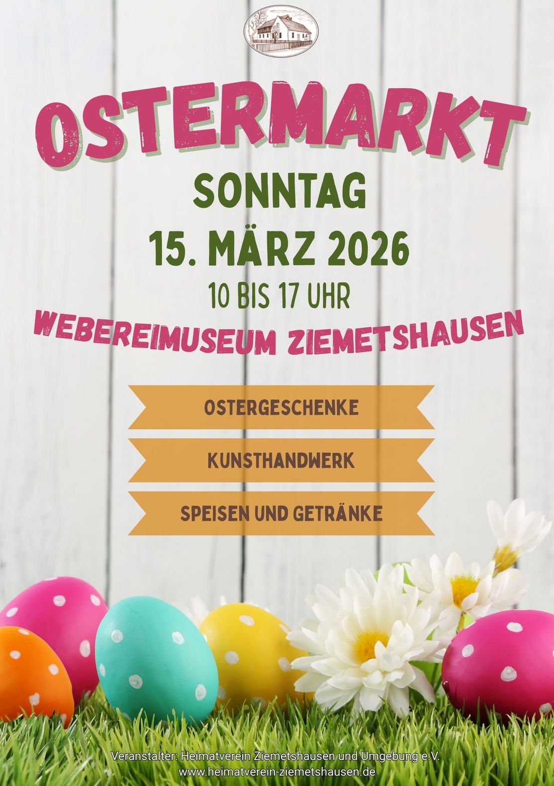 Ostermarkt im Webereimuseum Ziemetshausen