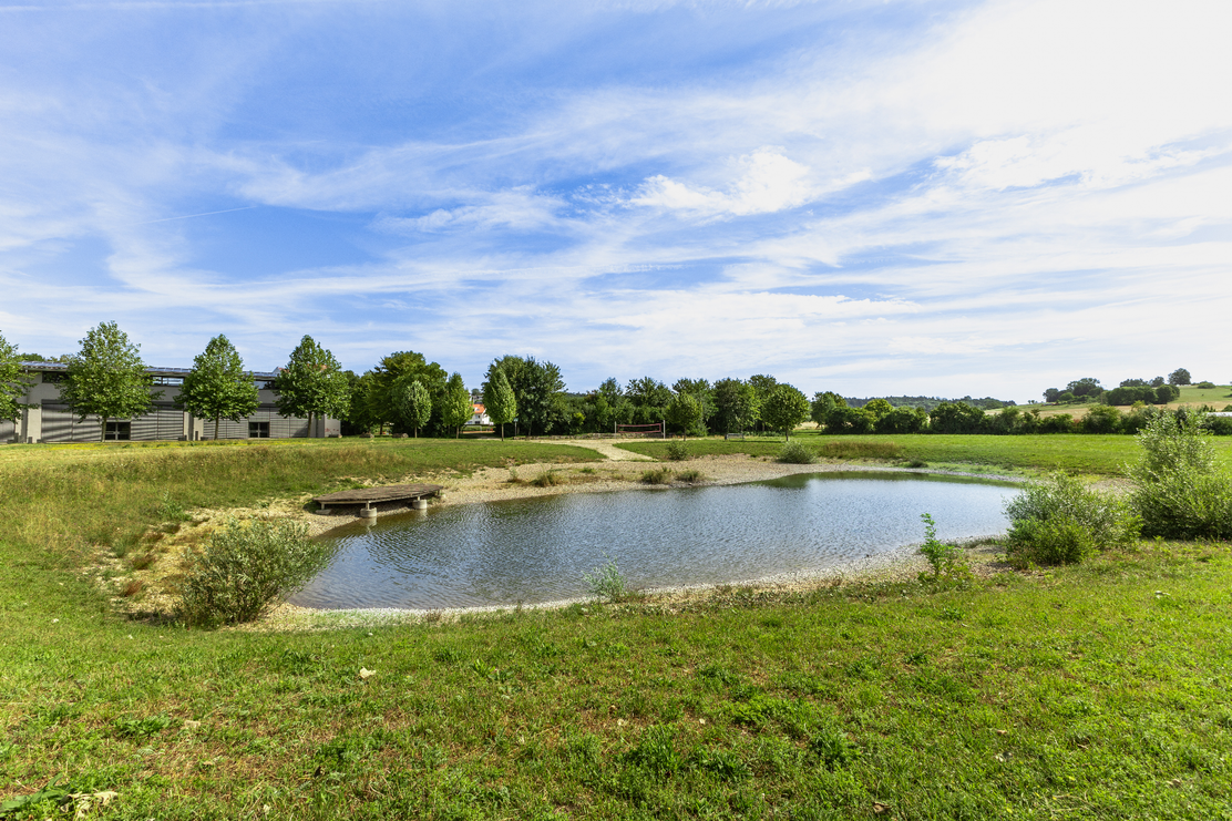 Wassererlebnis an der Bachtalhalle Syrgenstein