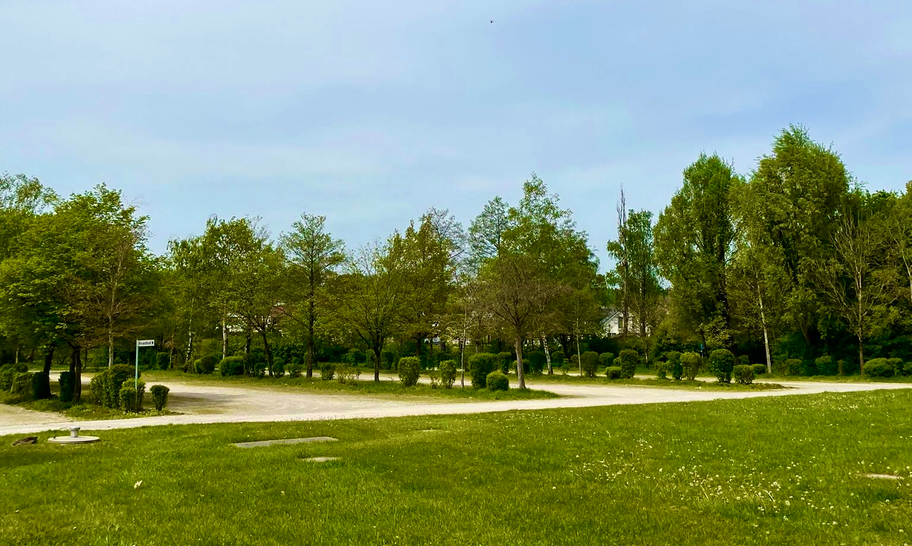Beginn Freibad - Parkplatz