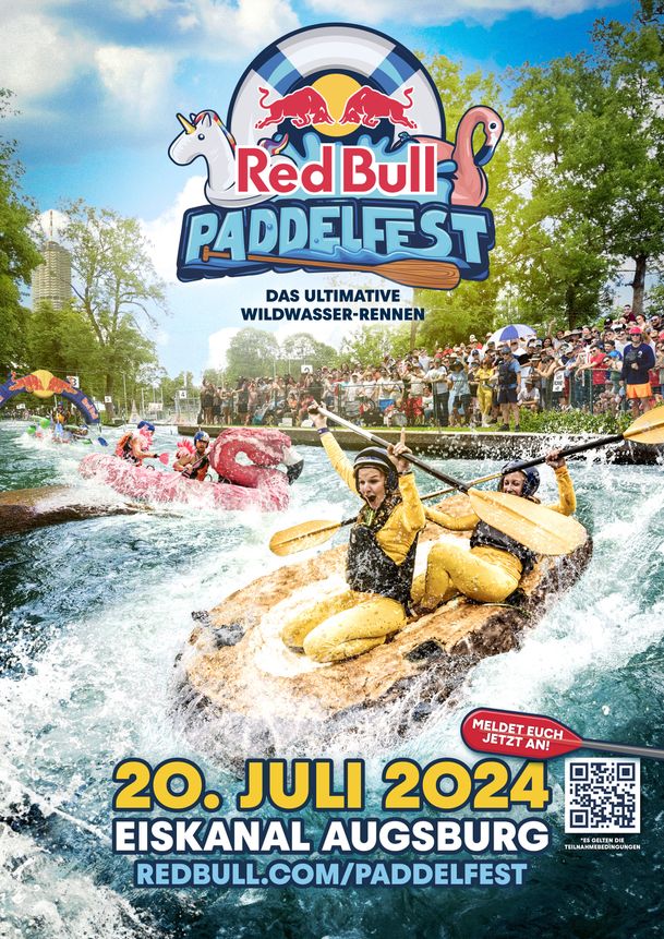 Red Bull Paddelfest: Das ultimative Wildwasser-Rennen in Augsburg
