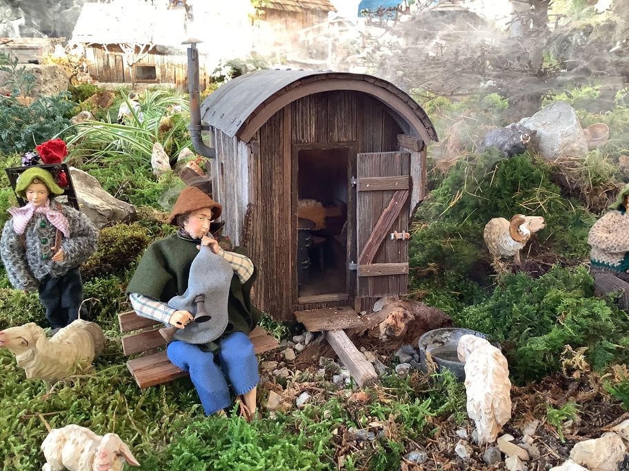 Krippenschau in Taiting