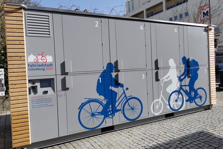 Fahrradboxen  in Günzburg