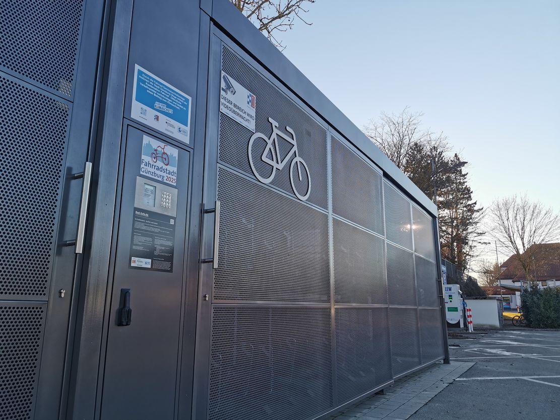 Fahrrad-Parkhaus Bahnhof Günzburg