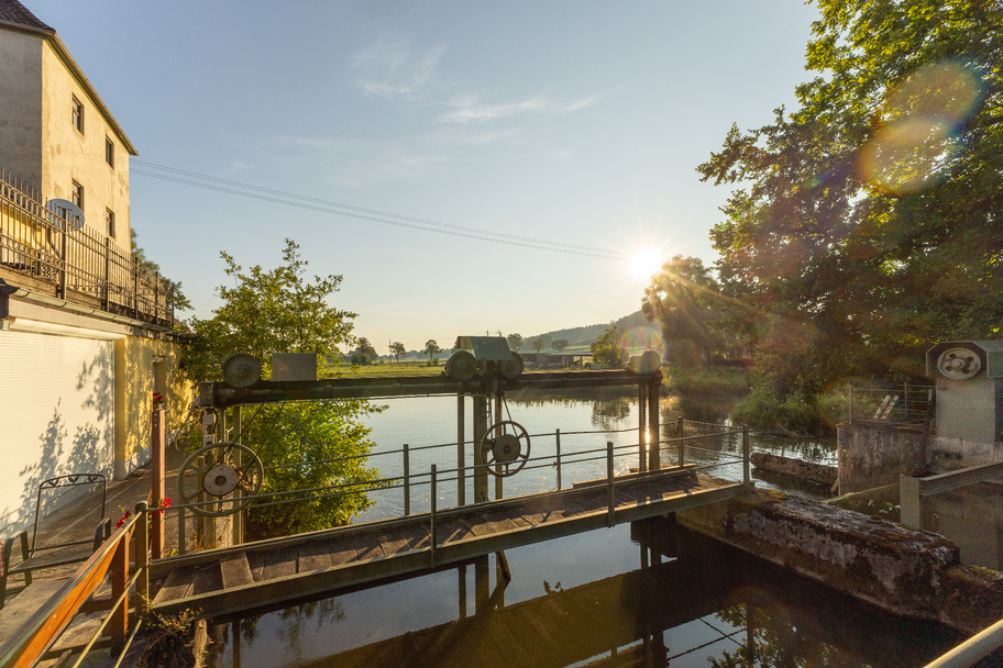 Hausener Mühle an der Zusam bei Villenbach