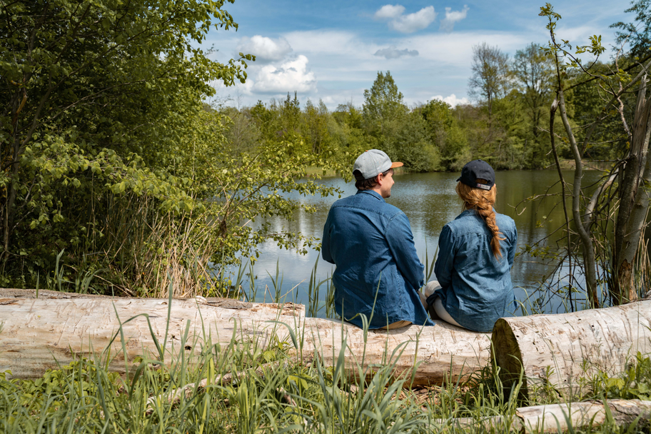 Wanderer auf dem DonAUwald