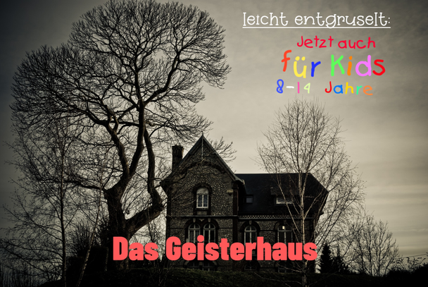 Geisterhaus für Kids mit Titel