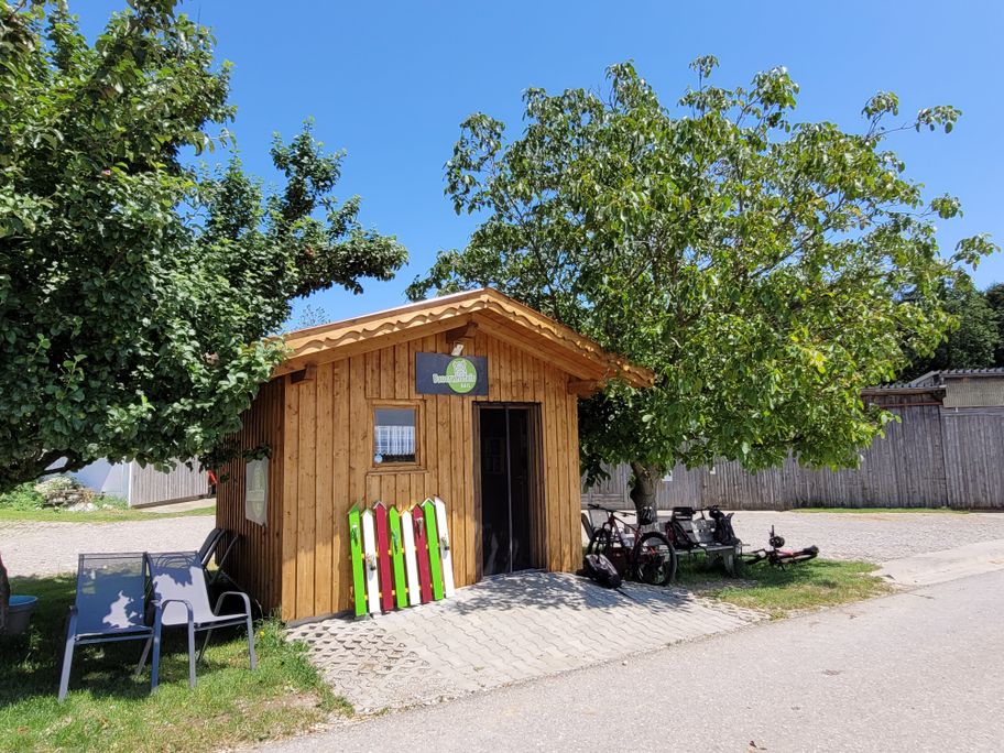 Das kleine Lädchen bei Daxberg hält manche Spezialität bereit.