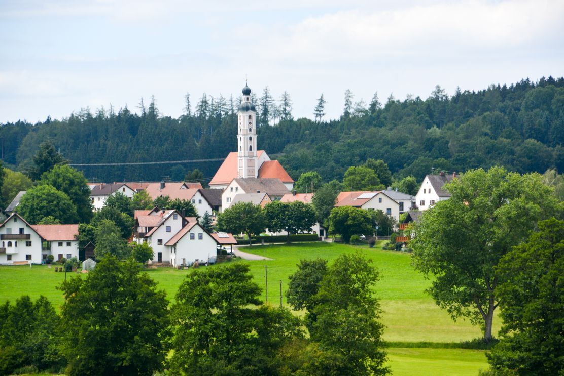 Ortsansicht Gabelbach/ St. Martin Zusmarshausen