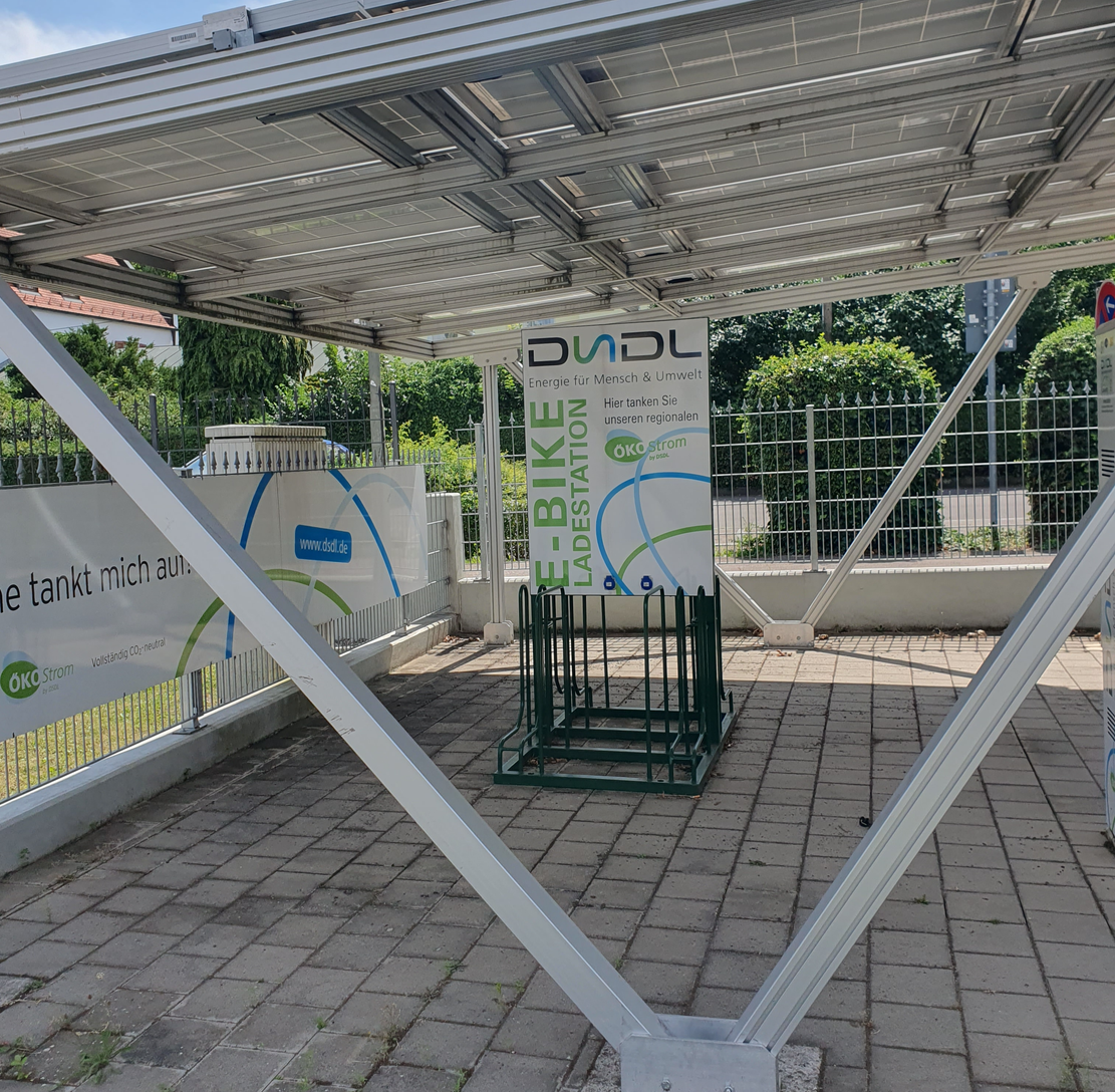 E-Bike Ladestation Donau-Stadtwerke Dillingen-Lauingen 1