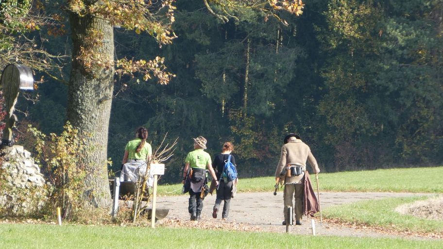 Unterwegs auf dem Bachtal-Parcours