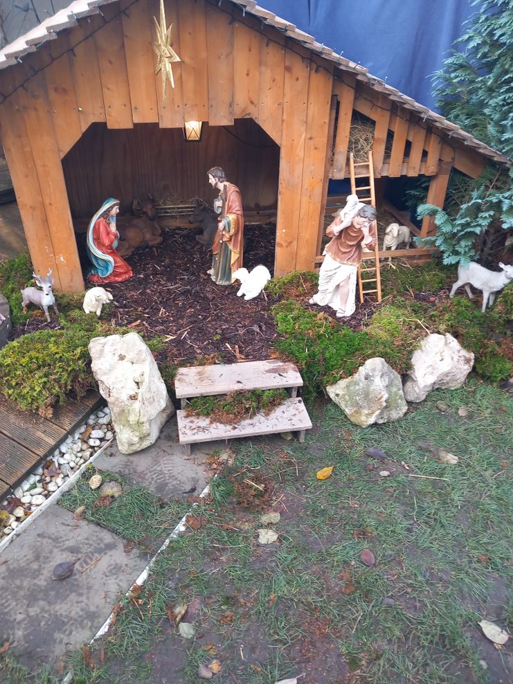 Wurzel- und Laternenkrippen