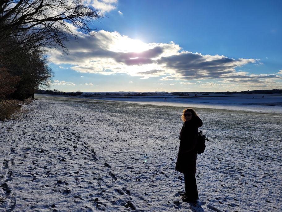Reizvolle Lichtspiele am Rand des Günztals.