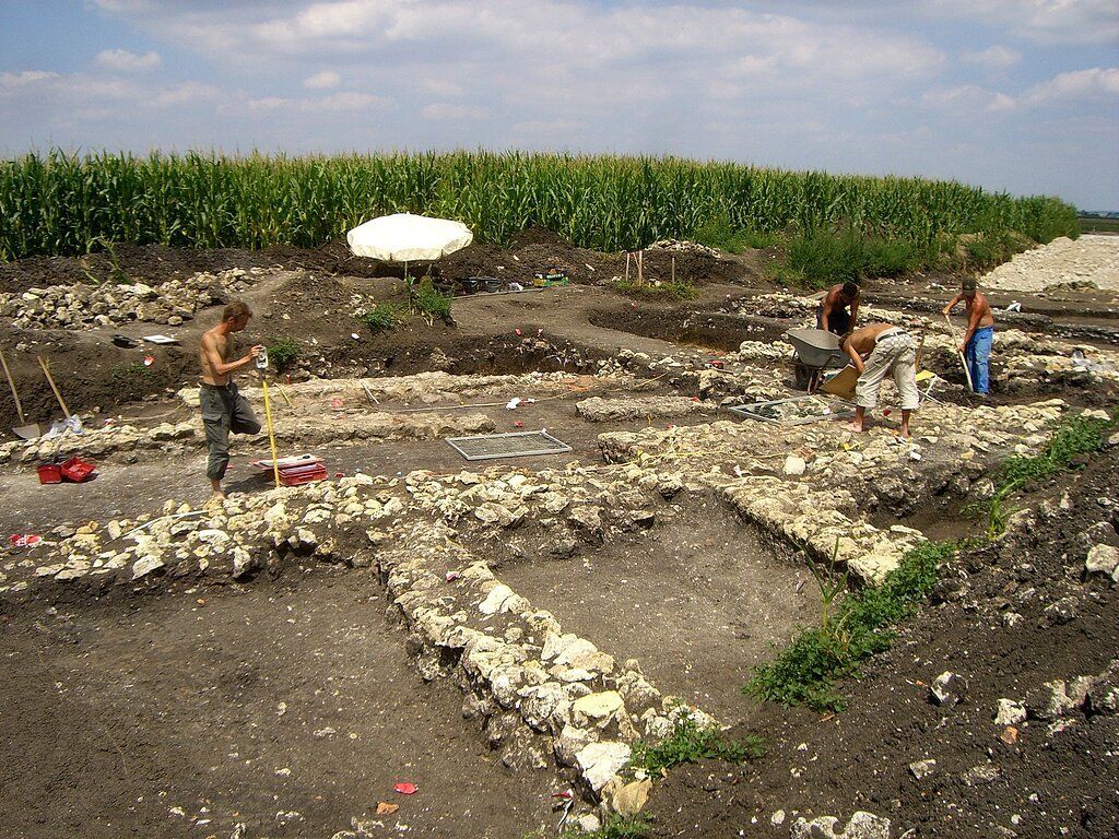 Führung am Kastell Losodica / Munningen