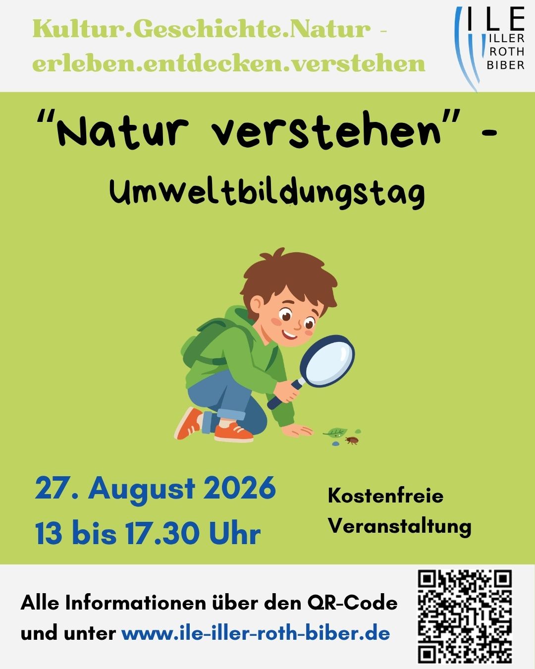 "Natur verstehen" - Umweltbildungstag