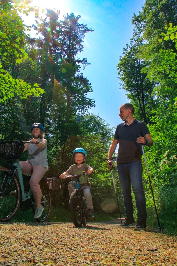 Auf der "Linie" in der Nähe des Krumbads.
