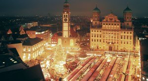 Augsburger Christkindlesmarkt © Christkindlesmarkt Luftaufnahme