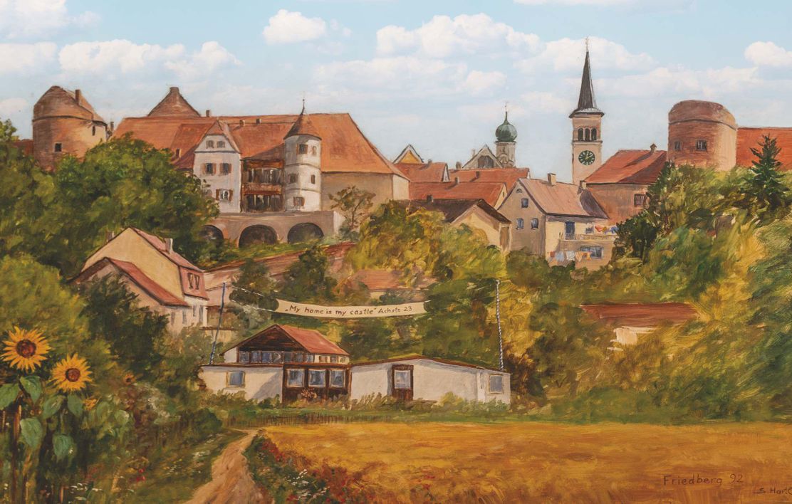 Kunstausstellung: "Werke aus dem Nachlass des Friedberger Malers Siegfried Hartl"