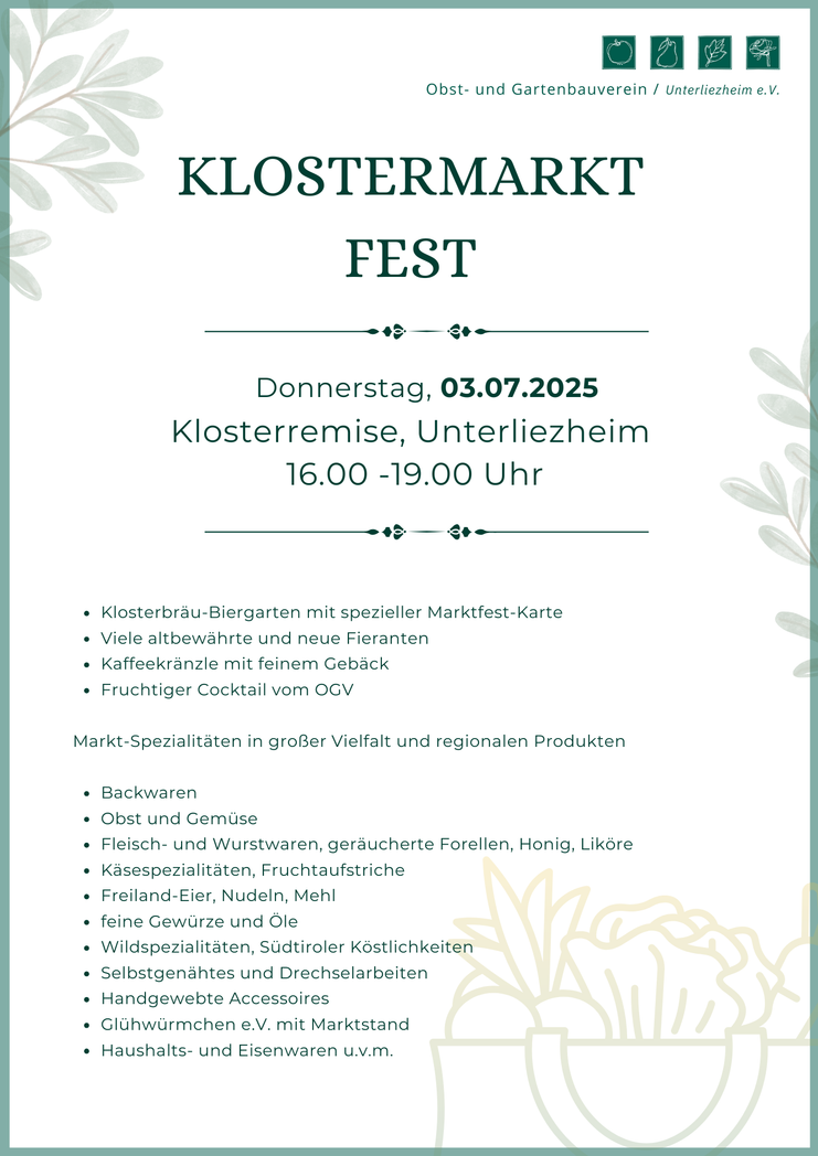 Klostermarkt-Fest