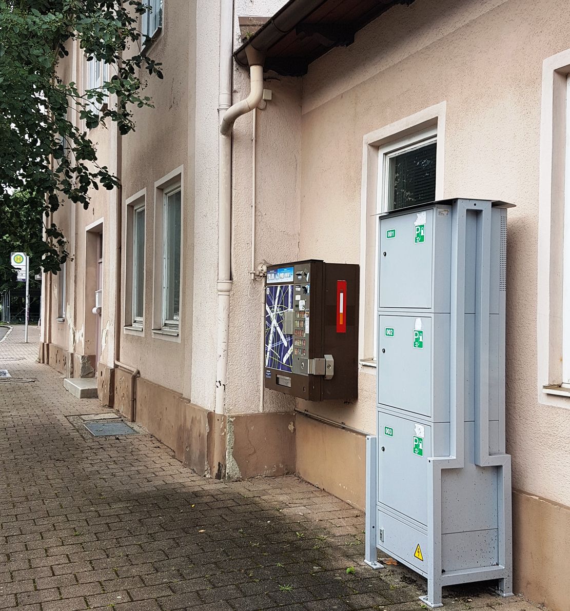 E-Bike-Ladestation in der Bahnhofstr. 1 in Altenstadt