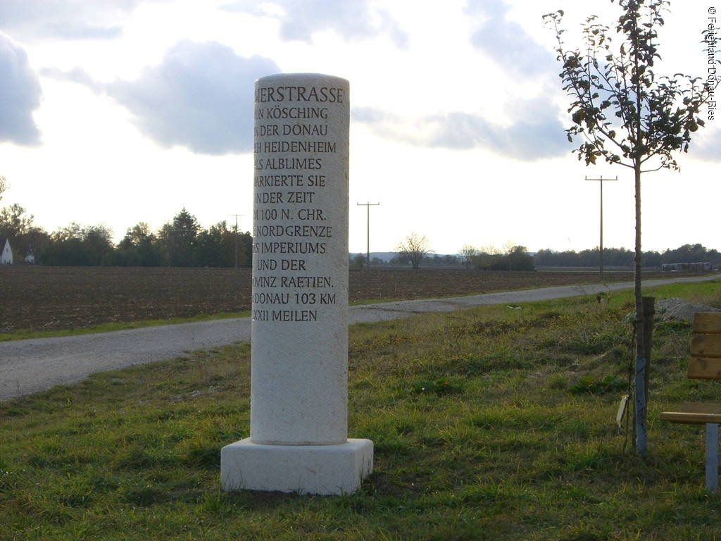 Römerstraße Maihingen - Heuberg