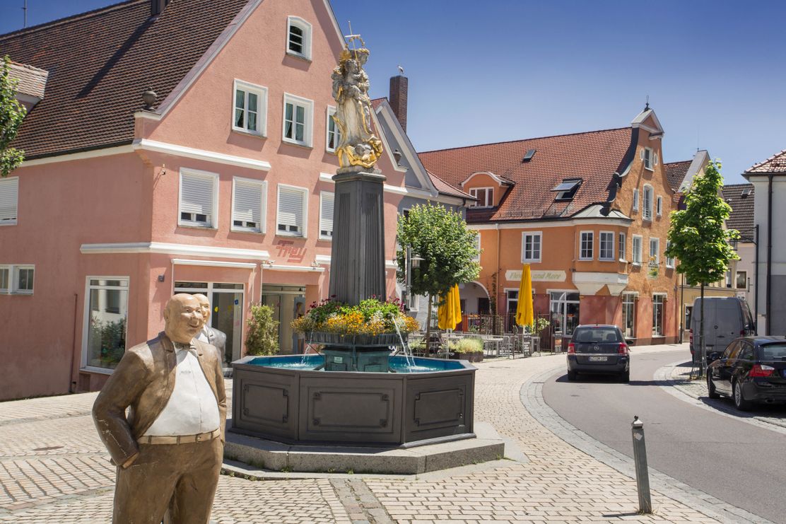 Marienbrunnen in Burgau