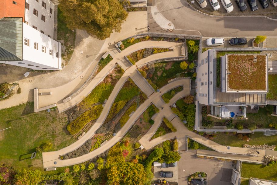Panoramaweg im Tuniergarten
