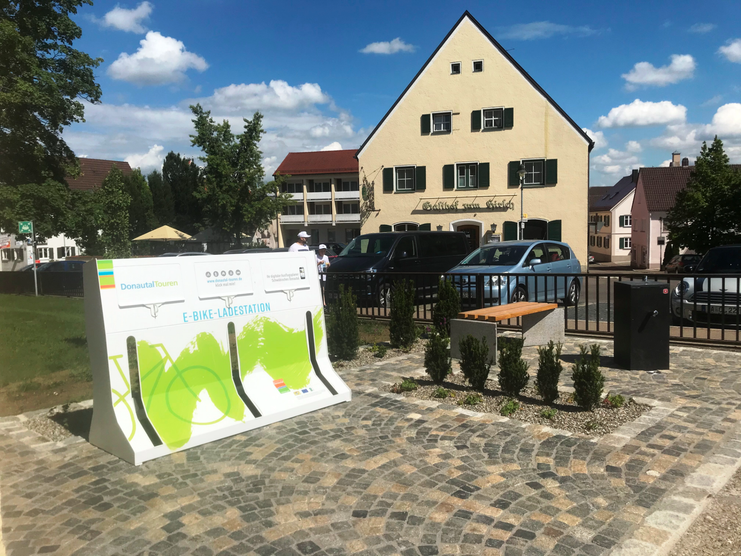 E-Bike Ladestation Wertingen