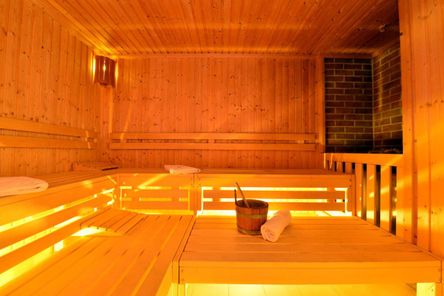 Sauna im Brauereigasthof