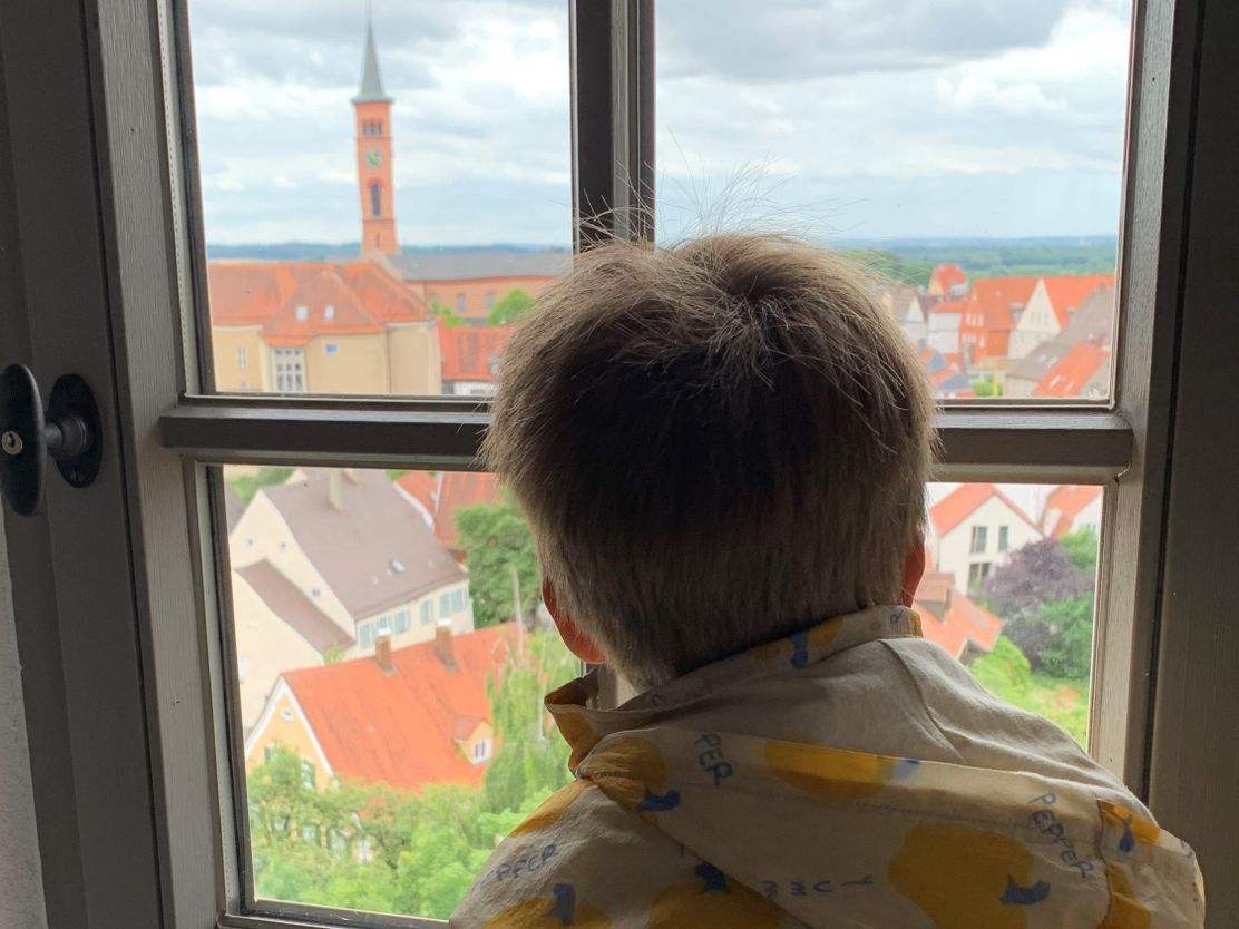 Welch ein Ausblick! Schlossturm geöffnet