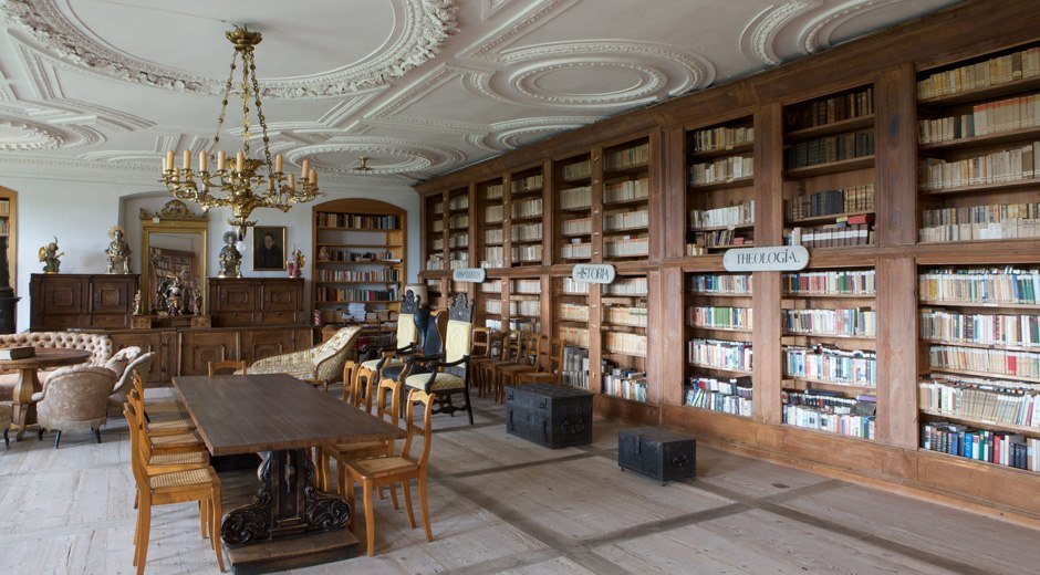 Kloster-Bibliothek © Kloster Holzen