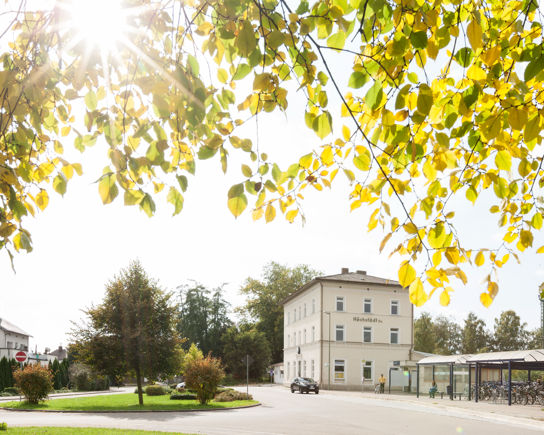 Bahnhof Höchstädt an der Donau