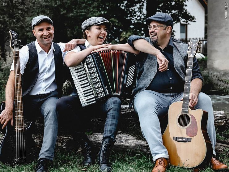 Irish Pub Konzert mit Shamrock