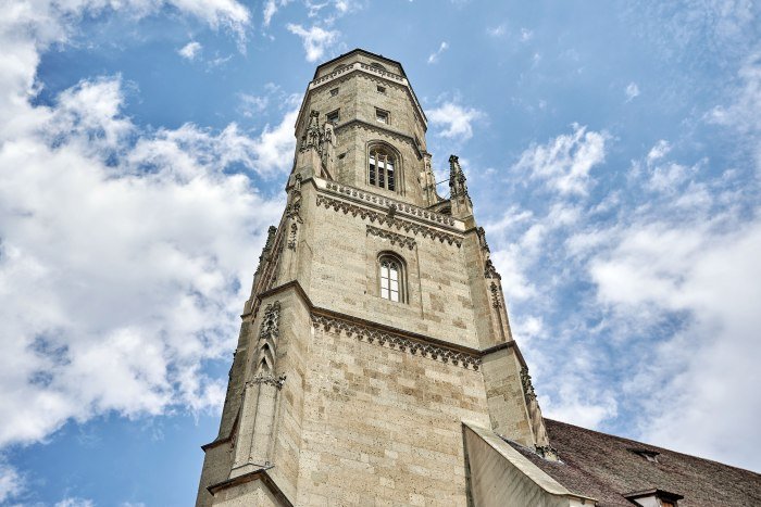 H. Lenner - der Daniel, Turm der St. Georgskirche in Nördlingen © Trykowski