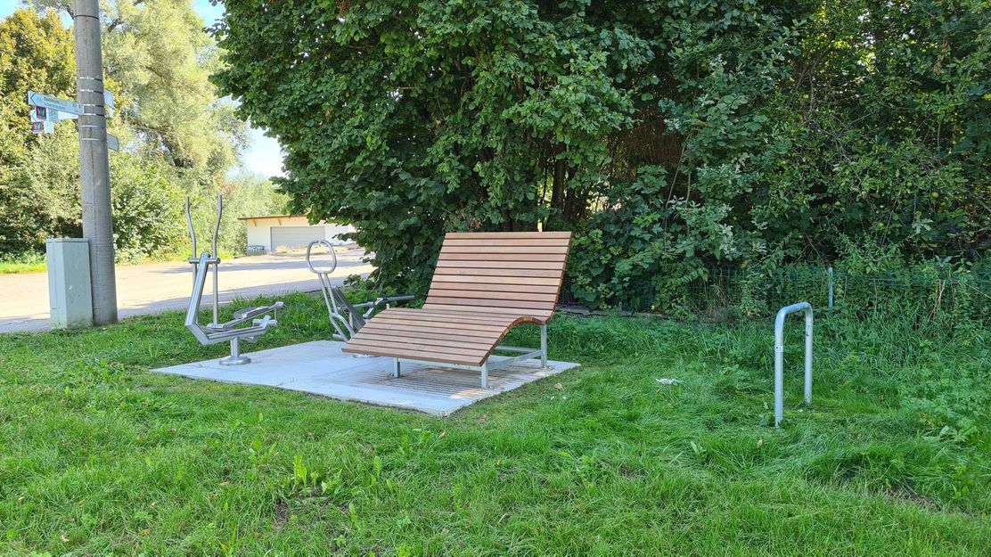 Panoramaliege bei Ichenhausen