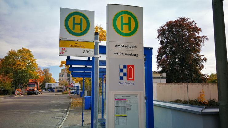 Bushaltestelle Am Stadtbach