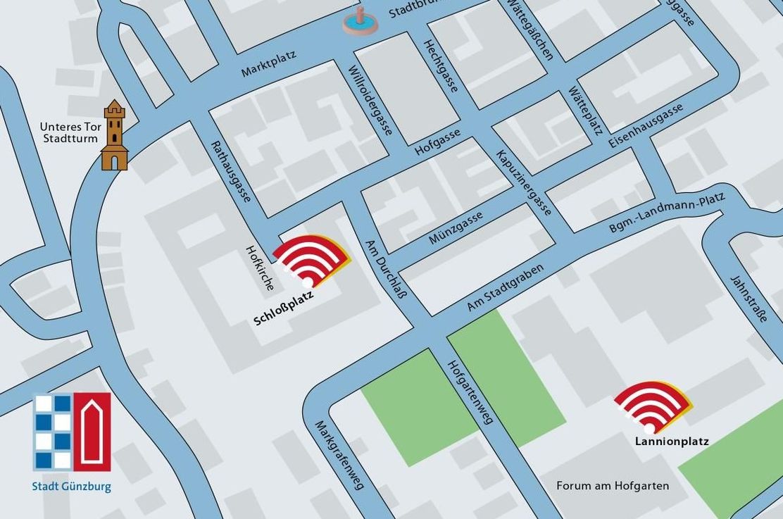 Wlan-Hotspot Günzburg