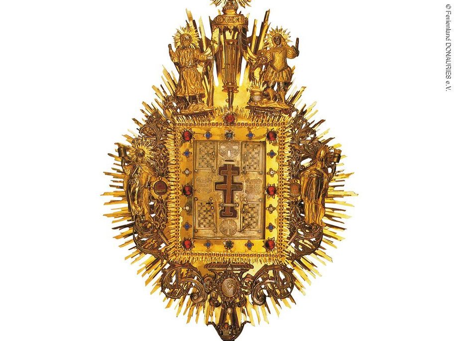 Kreuzpartikel-Monstranz