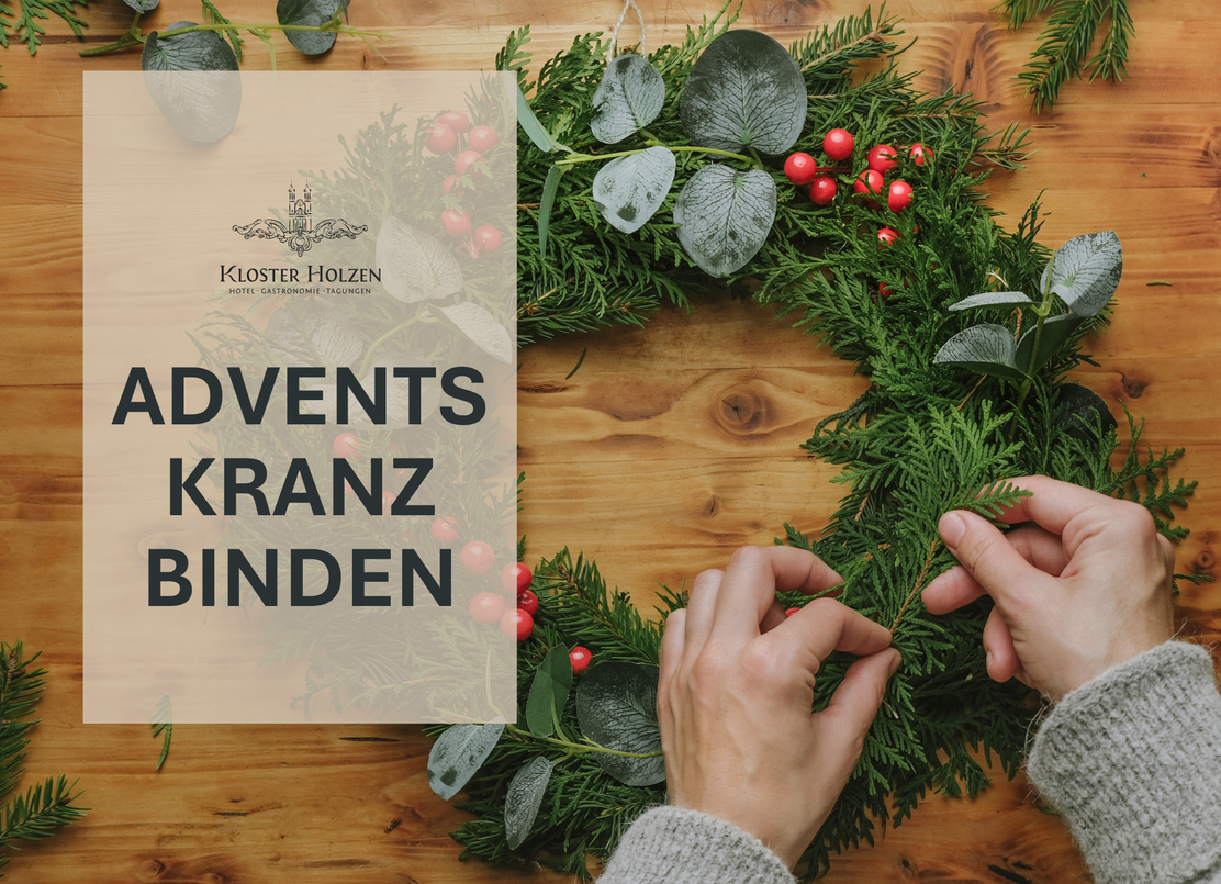 ADVENTSKRANZBINDEN