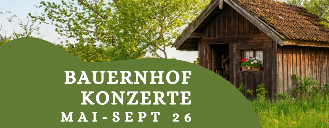 BAUERNHOF KONZERT - Zwischen Brennblase und Bühne