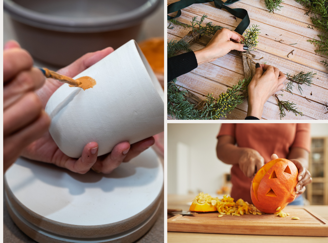 Herbstlicher Türkranz Binde dir deinen eigenen Türkranz