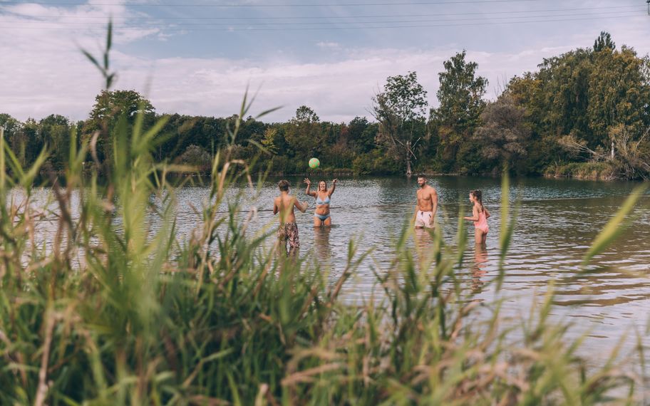 Badespaß Filzinger Seen bei Altenstadt
