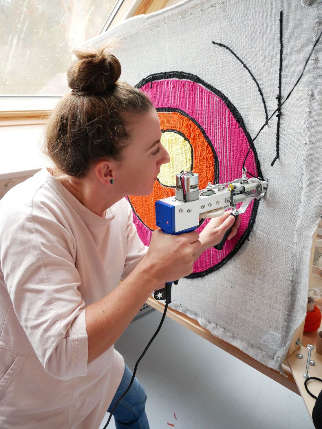 Tufting. In kurzer Zeit zum eigenen Teppich