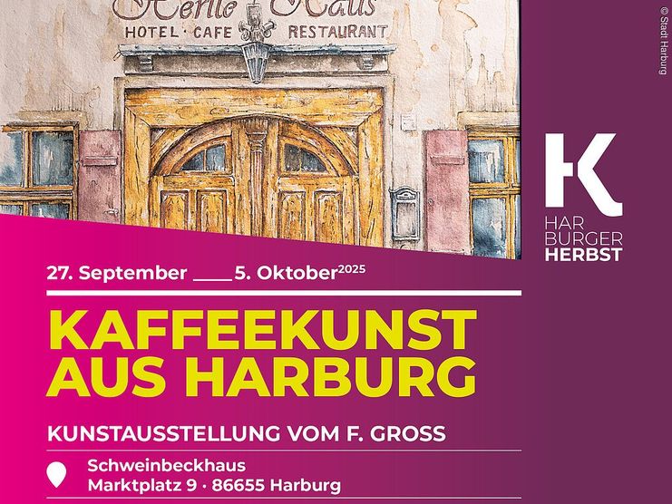 Kaffekunst aus Harburg - Kunstaustellung