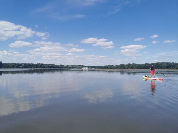 Donaustausee bei Faimingen.