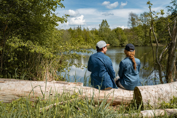 Wanderer auf dem DonAUwald