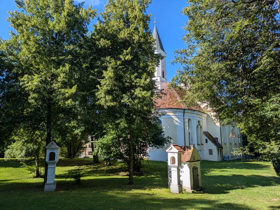 Blick auf Allerheiligen